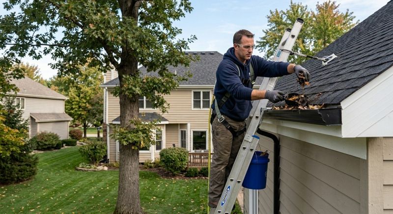 Rain Gutter Clearing in Annapolis, MD